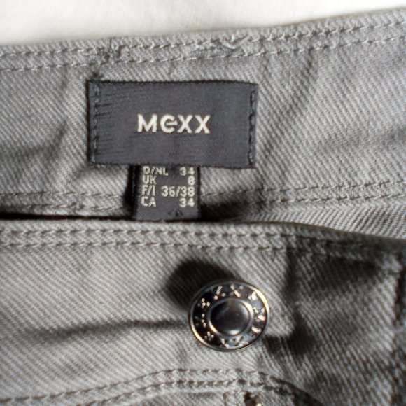 Mexx Grey Denim Mini Skirt, Size S - Picture 3 of 8